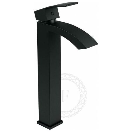Смеситель для раковины Filarete Waterfall FL6010BL на столешницу черный