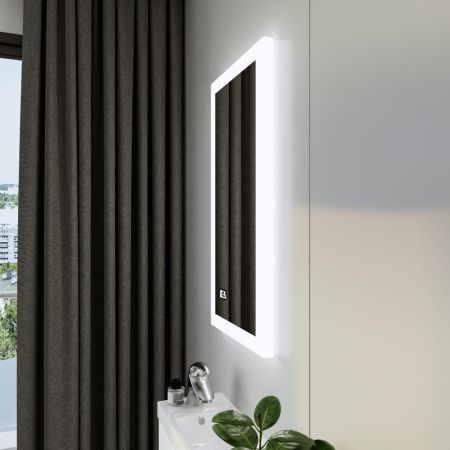 Зеркало с подсветкой Бриклаер Вега 4627125414190 40х80 подвесное