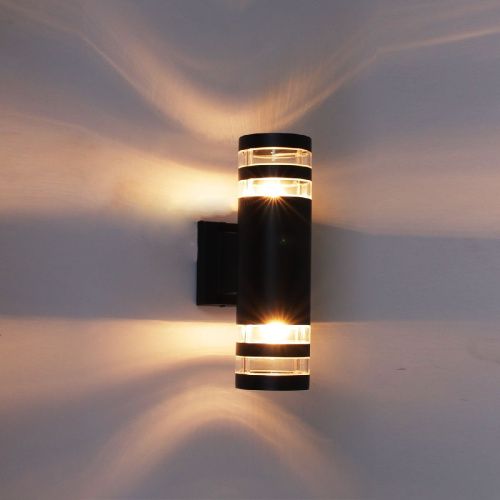 Уличный настенный светильник Reluce 86227-9.2-002CT 2*E27 BK - фото 5