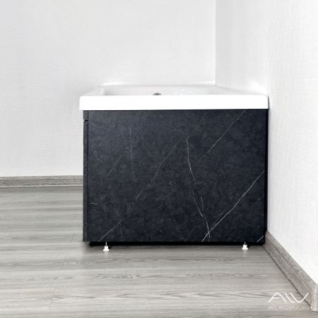 Экран под ванну Alavann Rita 75 см ALV0768004 торцевой МДФ черный