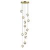 Светильник потолочный Delight Collection MD24001033-12A gold/clear