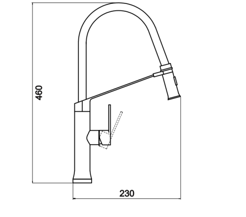 Смеситель для кухни Savol S-SUS6013-01 на мойку сатин - фото 2