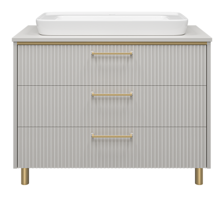 Тумба под раковину Brevita Elche ELC-0100-0302Я 100х50 напольная цвет белый