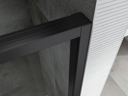 Душевой уголок Abber Komfort AG93160B-S92B 160х90 стекло прозрачное профиль черный без поддона