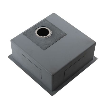 Кухонная мойка Melana ProfLine MLN-R5050W 50х50 цвет серый поверхность матовая