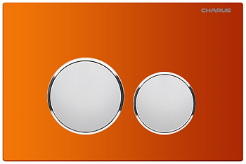 Клавиша смыва механическая CHARUS Bagliore FP.330.FOXY.10 цвет оранжевый