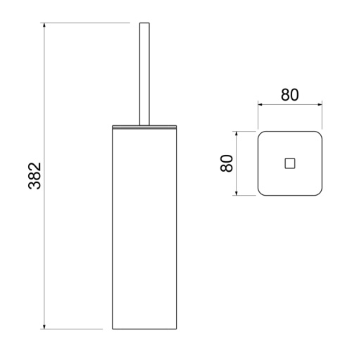 Ершик Timo Torne 43161/00 - фото 2