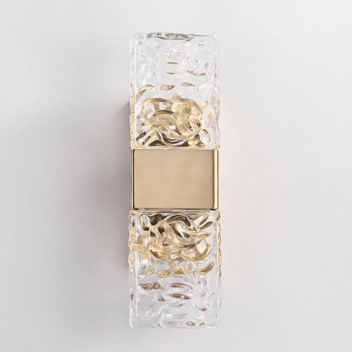 Светильник настенный Delight Collection Wall lamp (Валл ламп) 88068W gold/clear - фото 5