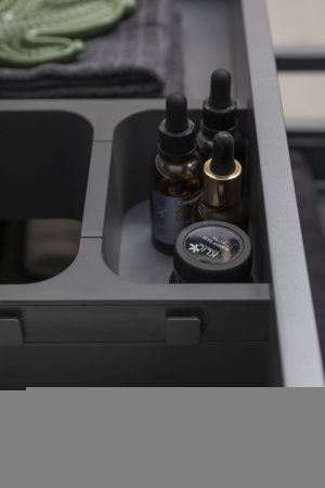 Тумба под раковину Allen Brau Infinity 1.21002.AM 80х50 подвесная цвет черный