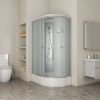 Душевая кабина Niagara Eco E120/80/26L/MT 120х80 асимметричная с крышей ориентация левая