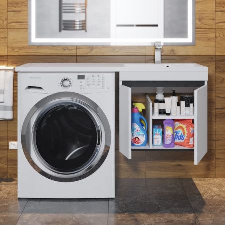 Тумба с раковиной Uperwood Magenta 52930205151 120х50 цвет белый