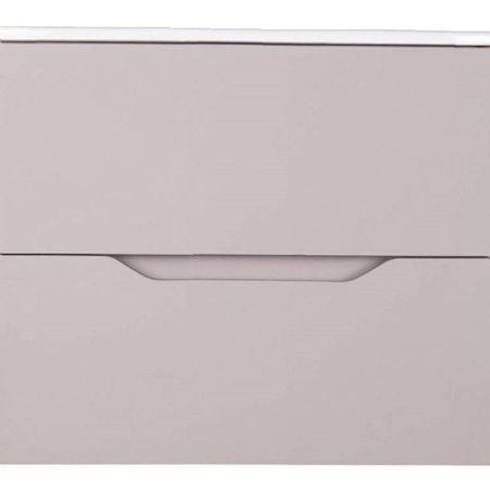 Тумба с раковиной Orange Line Li-80TuL+Ra 80х50 подвесная цвет коричневый