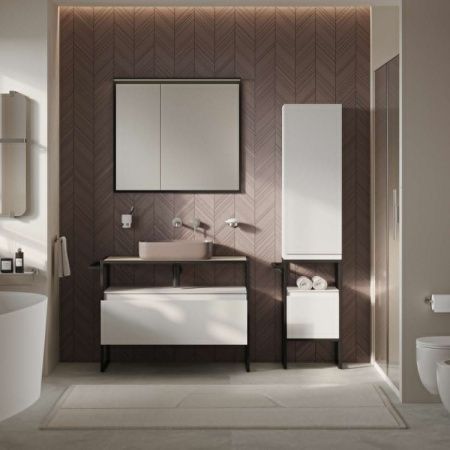 Тумба под раковину Allen Brau Priority 1.31004.WM 120х50 напольная цвет белый