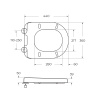 Унитаз напольный с бачком BelBagno FLAY-R BB2149CP-TOR/BB2149T/BB865SC белый с сиденьем микролифт безободковый смыв торнадо