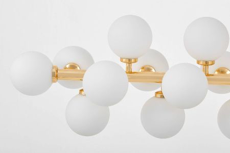 Люстра на штанге Lumina Deco Marsiada (Марсиада) LDP 6033-24 GD