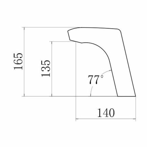 Смеситель Fashun A511-1 на раковину хром - фото 3