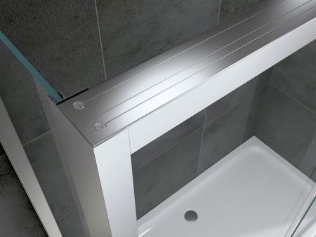 Душевой уголок Abber Komfort AG93130-S92 130х90 стекло прозрачное профиль хром без поддона