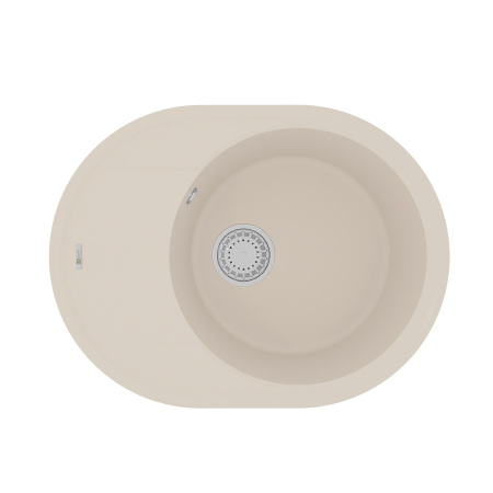 Кухонная мойка LeMark Lacha 620 9910054 62х47 цвет бежевый поверхность матовая