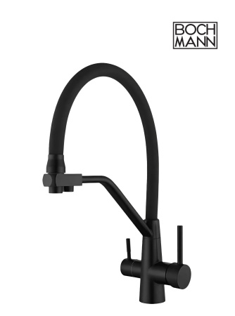 Смеситель для кухни BOCH MANN ELSE B BM10427 на раковину/на столешницу черный
