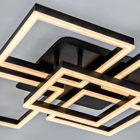 Люстра потолочная LED4U L11041-5 BK