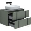 Тумба под раковину Allen Brau Reality 1.32005.CGM 80х50 подвесная цвет зеленый
