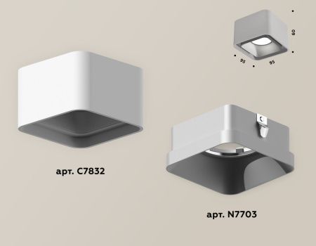 Светильник накладной Ambrella Light Techno (Тецхно) XS7832003