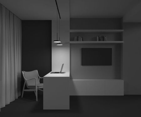 Трековый светодиодный светильник Maytoni Technical Plato (Плато) TR123-2-15W4K-B