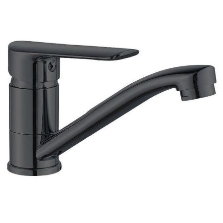 Смеситель для кухни Esko Lagos Black LG15B на мойку черный