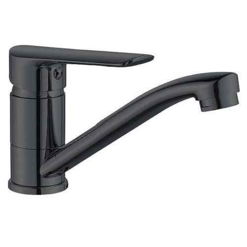 Смеситель для кухни Esko Lagos Black LG15B на мойку черный - фото 2