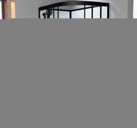 Душевая кабина Frank 814014 100х80 асимметричная без крыши ориентация левая