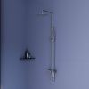 Душевая стойка RGW Shower Panels 59140127-11 настенная цвет серый