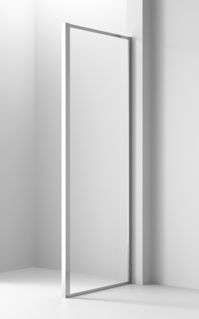 Душевая перегородка Ambassador Elysium 80KX 80х200 стекло прозрачное профиль хром глянцевый