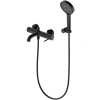 Смеситель для ванны Wonzon & Woghand Stick WW-88639017-MB настенный черный