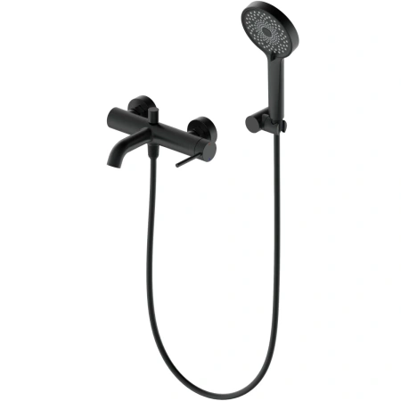 Смеситель для ванны Wonzon & Woghand Stick WW-88639017-MB настенный черный