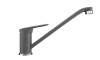 Смеситель для кухни Ulgran Classic U-004-342 на мойку графит