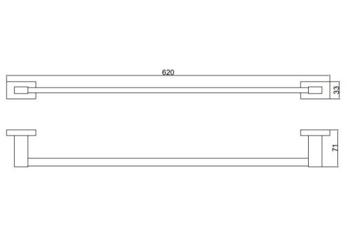 Полотенцедержатель BELZ B90401 - фото 2