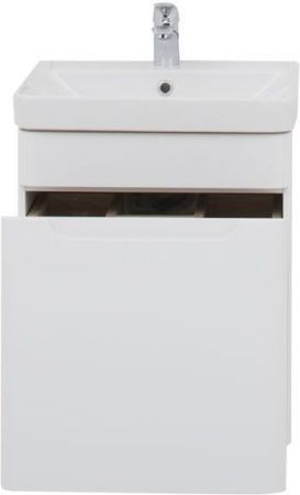 Тумба с раковиной Aquanet София 00212585 50х50 подвесная цвет белый