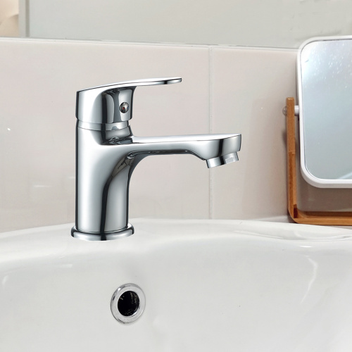 Смеситель WesnaArt Ocean OCE12-210 на раковину хром - фото 3