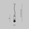 Светильник подвесной Maytoni Collar Pendant P069PL-L17CH3K