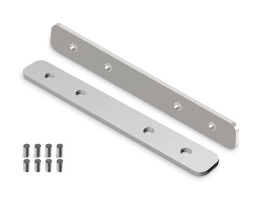Комплект прямых соединителей для магнитного шинопровода (2 шт.) Ambrella Light Track System (Трацк Сыстем) GL2006 - фото 4