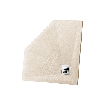 Душевой поддон Vincea H25 VST-4SP9090C 90х90 искусственный камень бежевый