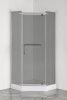 Душевой уголок Loranto CS-816S B 100 (GRAY) 100х100 стекло тонированное профиль сатин без поддона