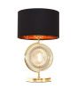 Настольная лампа Lumina Deco Fabi (Фаби) LDT 5532 F.GD+BK