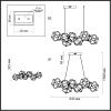 Люстра подвесная Odeon Light Trellis (Треллис) 5087/32L