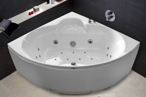 Ванна акриловая Royal Bath FANKE RB581200 138х138 пристенная угловая - фото 2