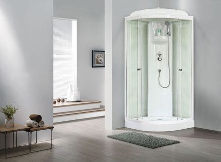 Душевая кабина Royal Bath НК RB90HK4-MT 90х90 четверть круга с крышей ориентация универсальная