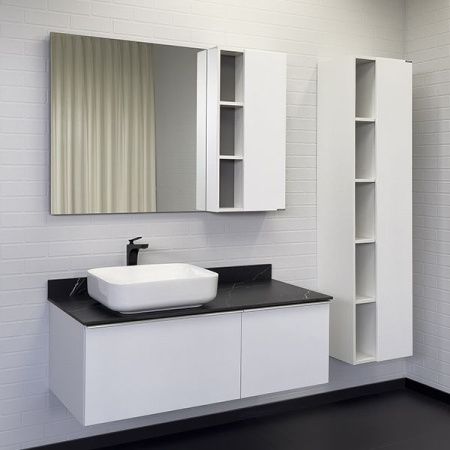 Тумба с раковиной Comforty Милан 00-00014006CF 120х50 подвесная цвет белый