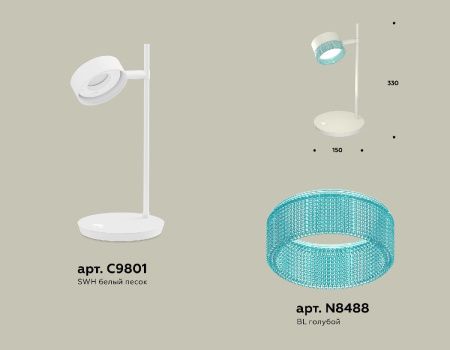 Настольная лампа Ambrella Light Traditional (Традитионал) XB9801251