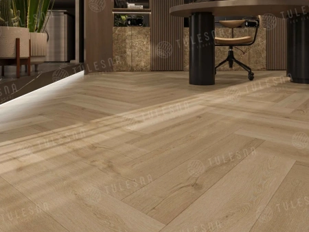 SPC ламинат Tulesna Art Parquet 1005-5 Caldo толщина 0.4 см 43 класс 600х125