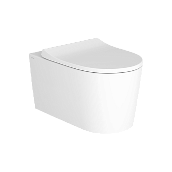 Чаша унитаза подвесная Vitra Nest 7870B403-0075 цвет белый без сиденья безободковая смыв торнадо